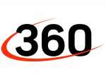 The logo of 360° TV