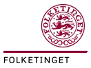 The logo of Folketinget