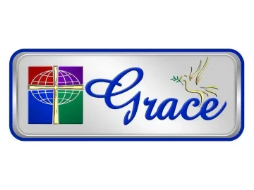 The logo of Grace TV