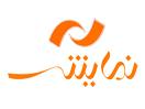 The logo of Namayesh TV