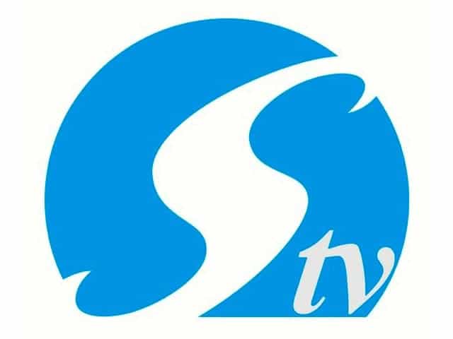The logo of Silverbird TV
