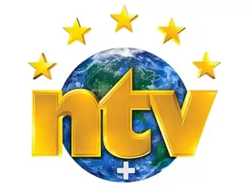 The logo of NTV Plus