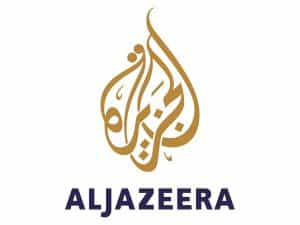 The logo of Al Jazeera Mubasher Misr