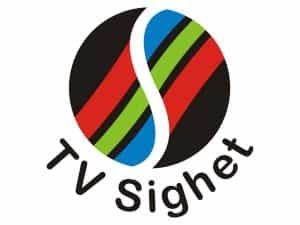 The logo of TV Sighet