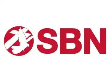 The logo of SBN TV UK