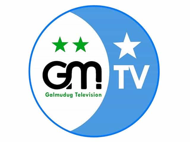 The logo of Galmudug TV
