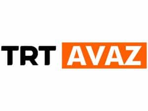 The logo of TRT Avaz