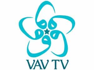 The logo of VAV TV