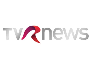 The logo of TVR News