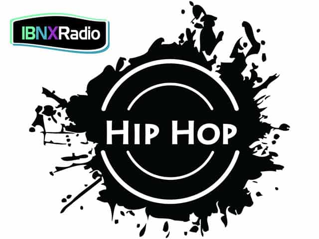 The logo of IBNX Radio - #HipHopNX
