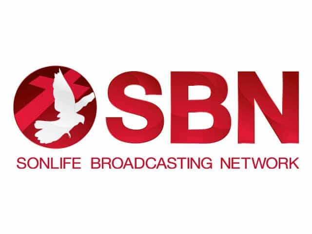 The logo of SBN TV (UK)