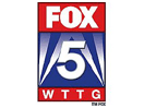 The logo of WTTG-TV
