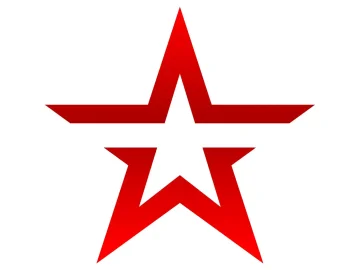 The logo of Zvezda TV